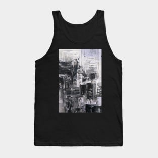 Black and White Abstract painting Tank Top